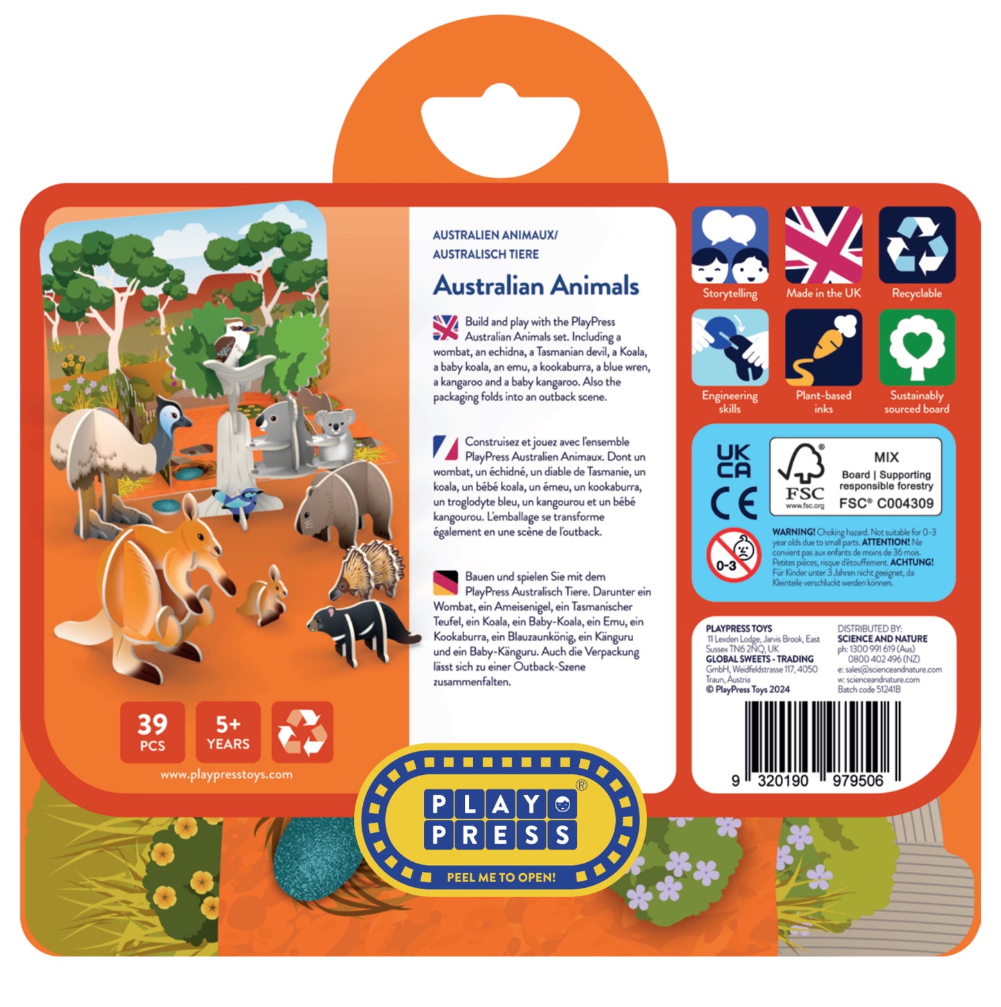 Play Press | Australian Animals Playset
