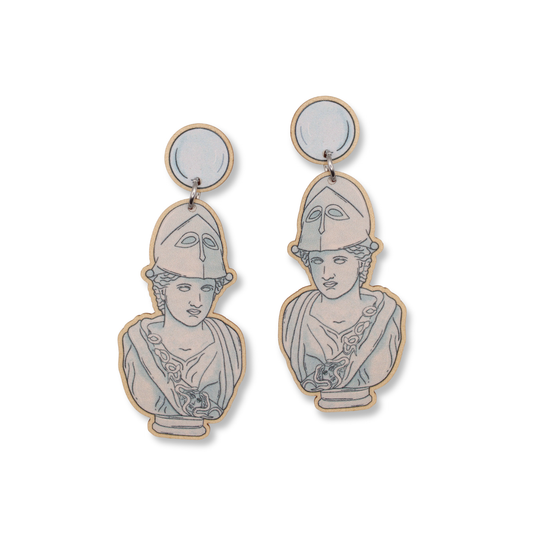 Busy Head Earrings | Athena Drop Studs