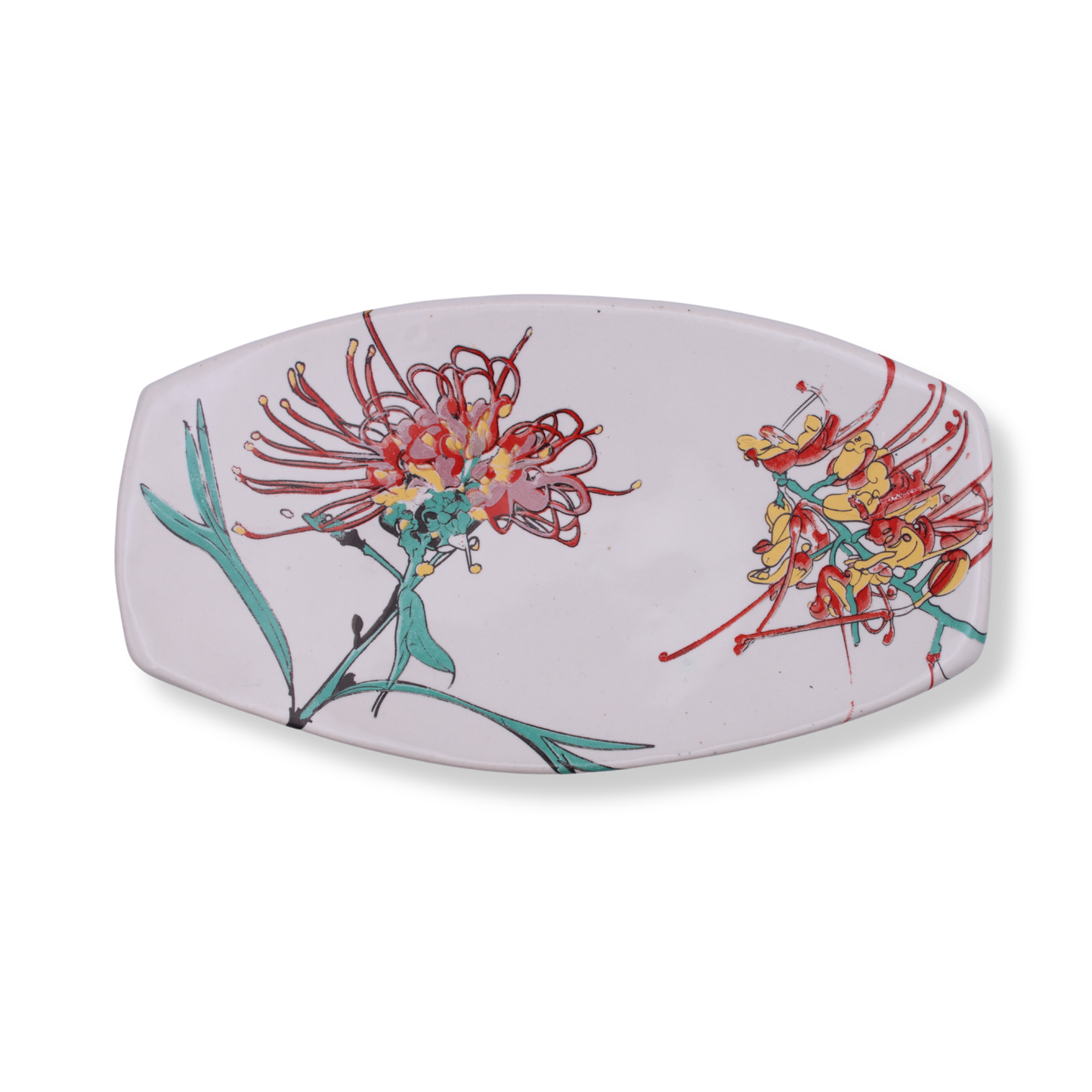 Blue House Porcelain Small Platter | Grevillea #3