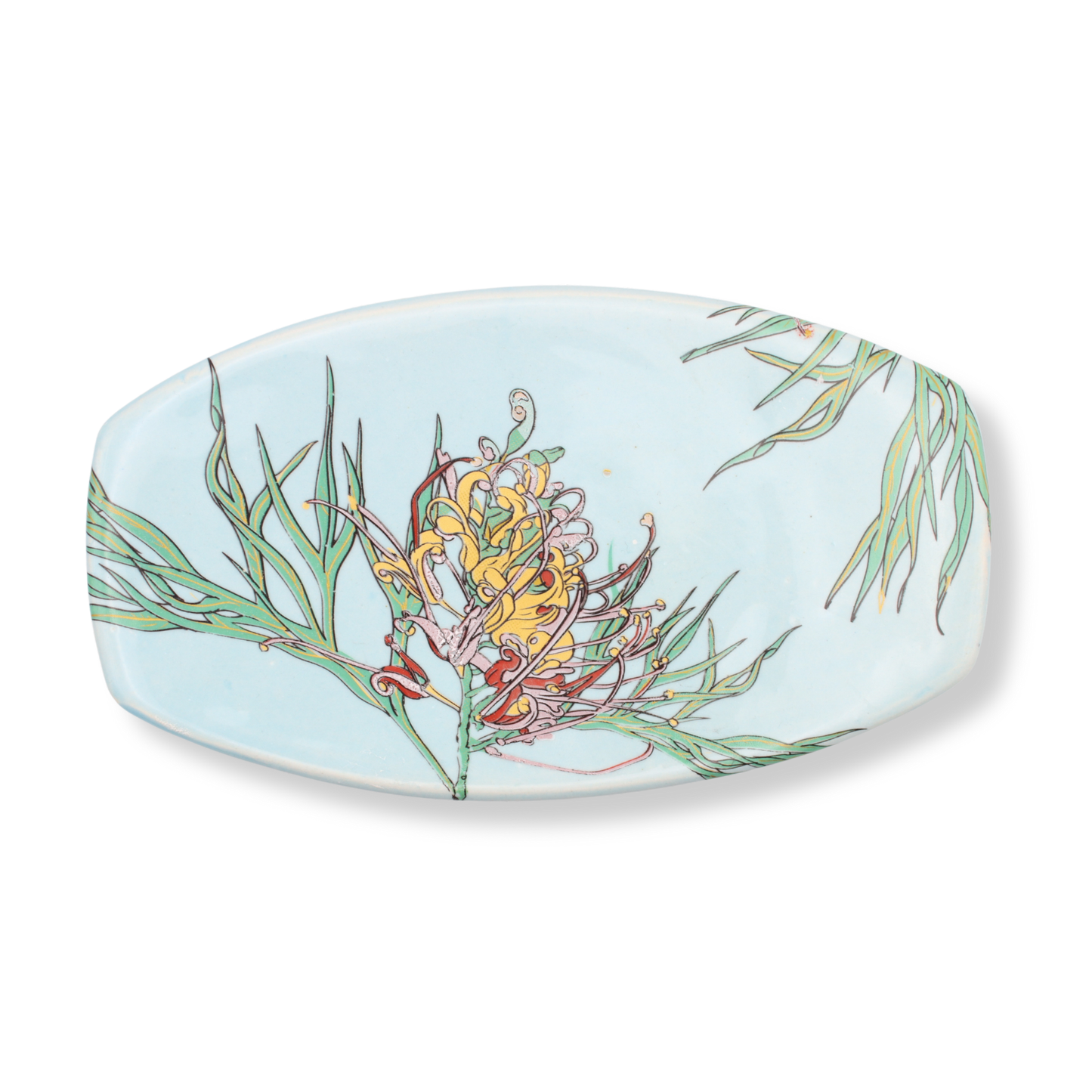 Blue House Porcelain Small Platter | Grevillea
