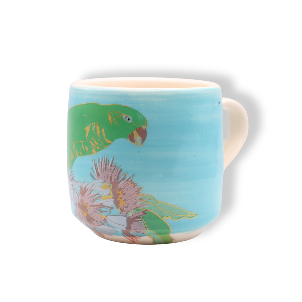 Blue House Porcelain Blue Mug | Scaly-breasted Lorikeet