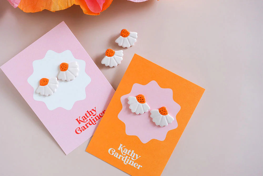 Kathy Gardiner Earrings | Blushing Blooms Studs