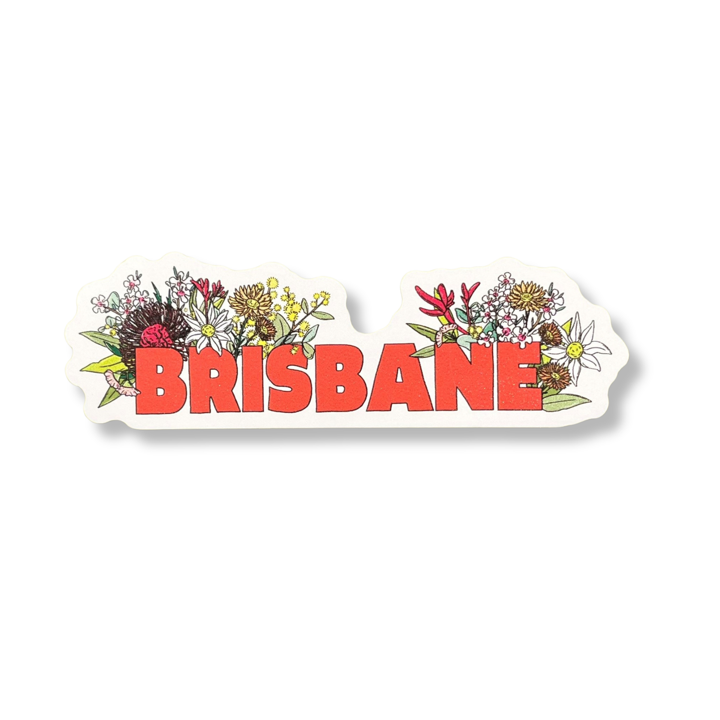Busy Head Vinyl Bumper Sticker | Brisbane