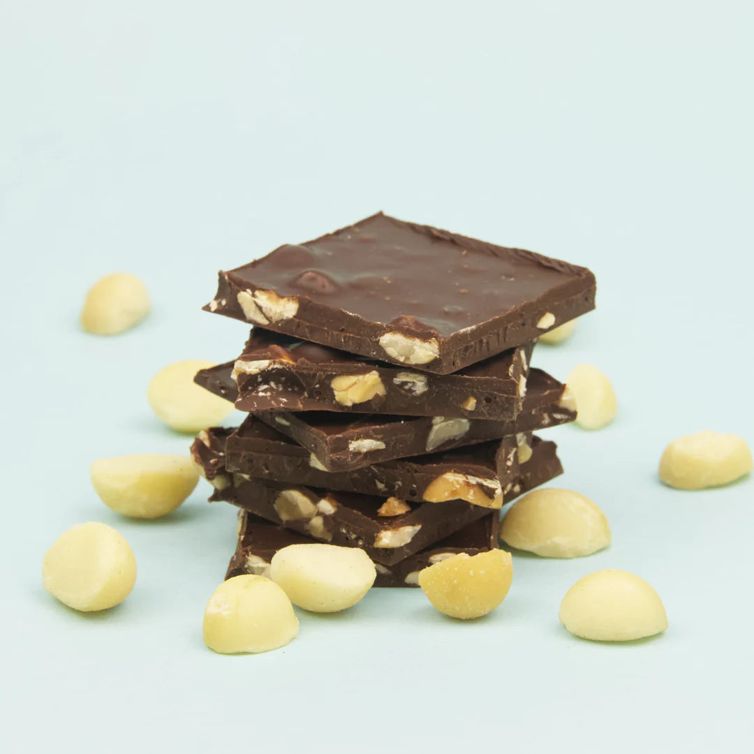 Belgian Delights | Macadamia Choc Bits 150g