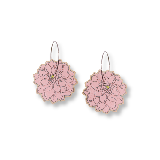Busy Head Earrings | Chrysanthemum Hoops