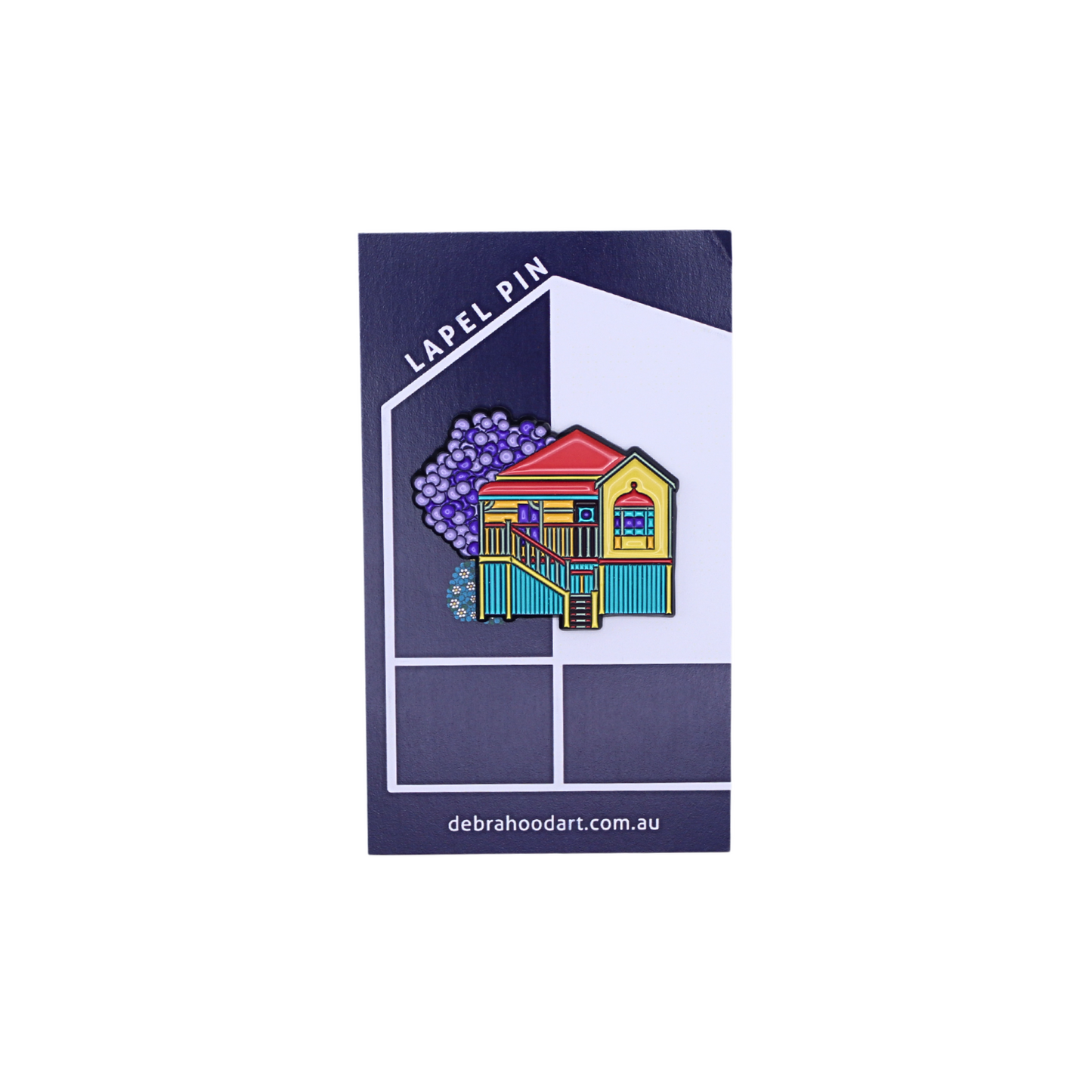 Debra Hood Enamel Pin | Red Hill House