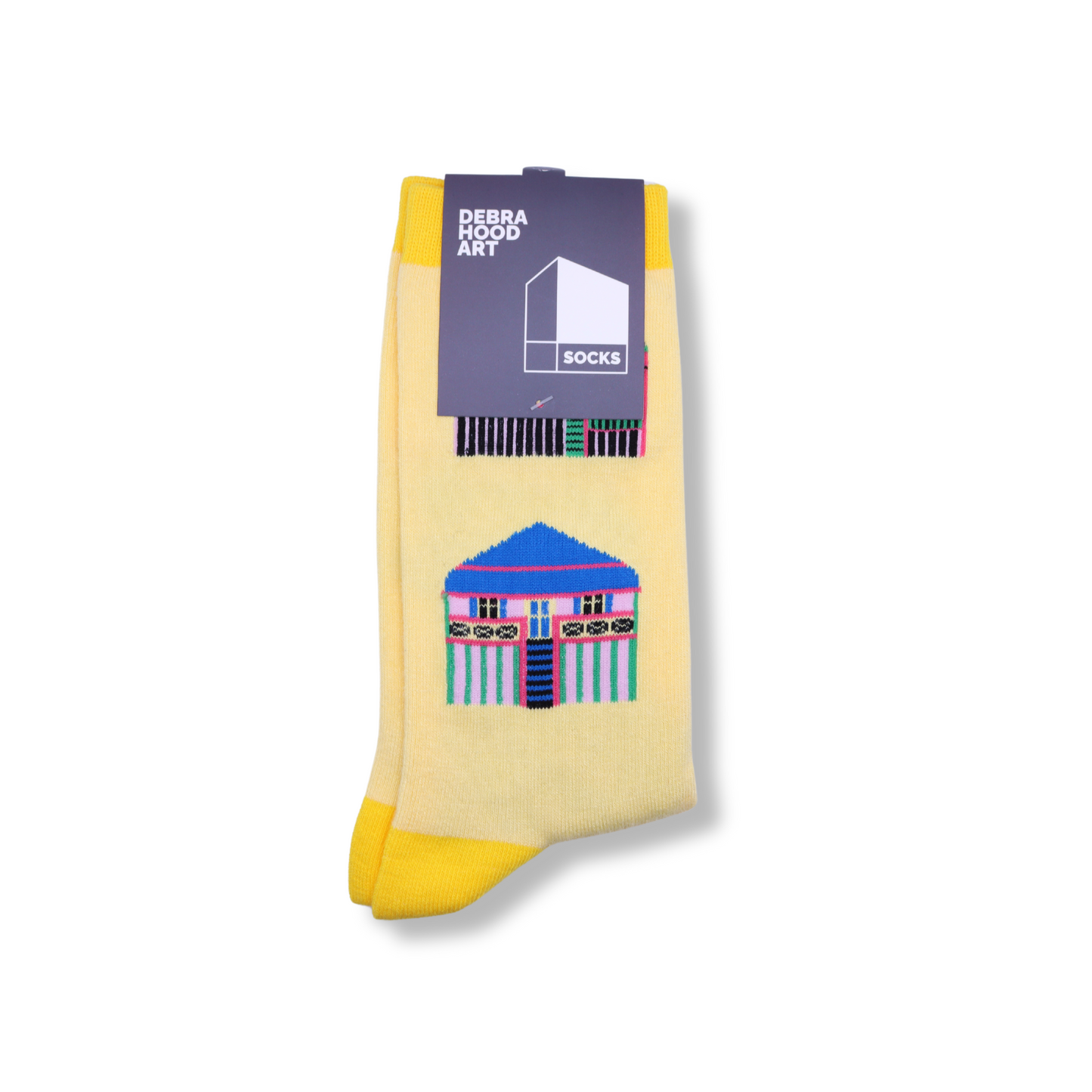 Debra Hood Socks | Yellow Multi