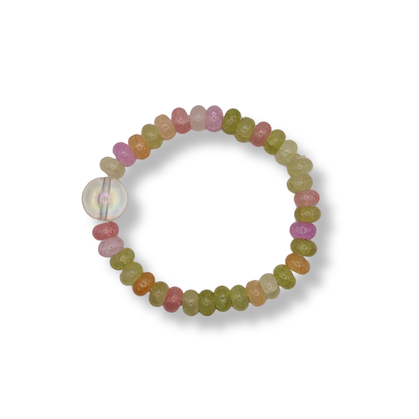 Draper Jewels Bracelet | Glass Candy & Rainbow Bubble Bracelet #1