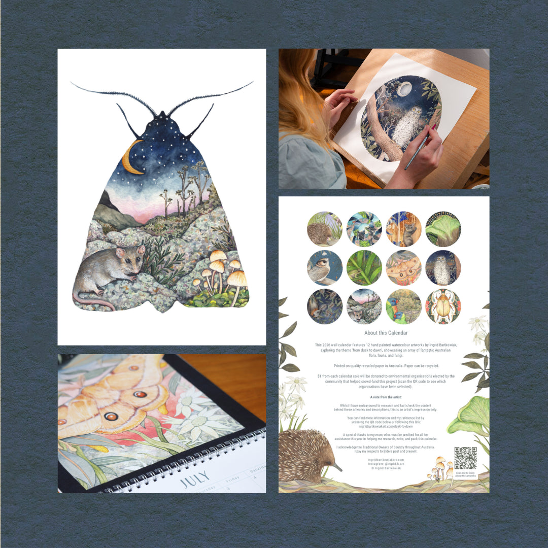 Ingrid Bartkowiak Wall Calendar 2026