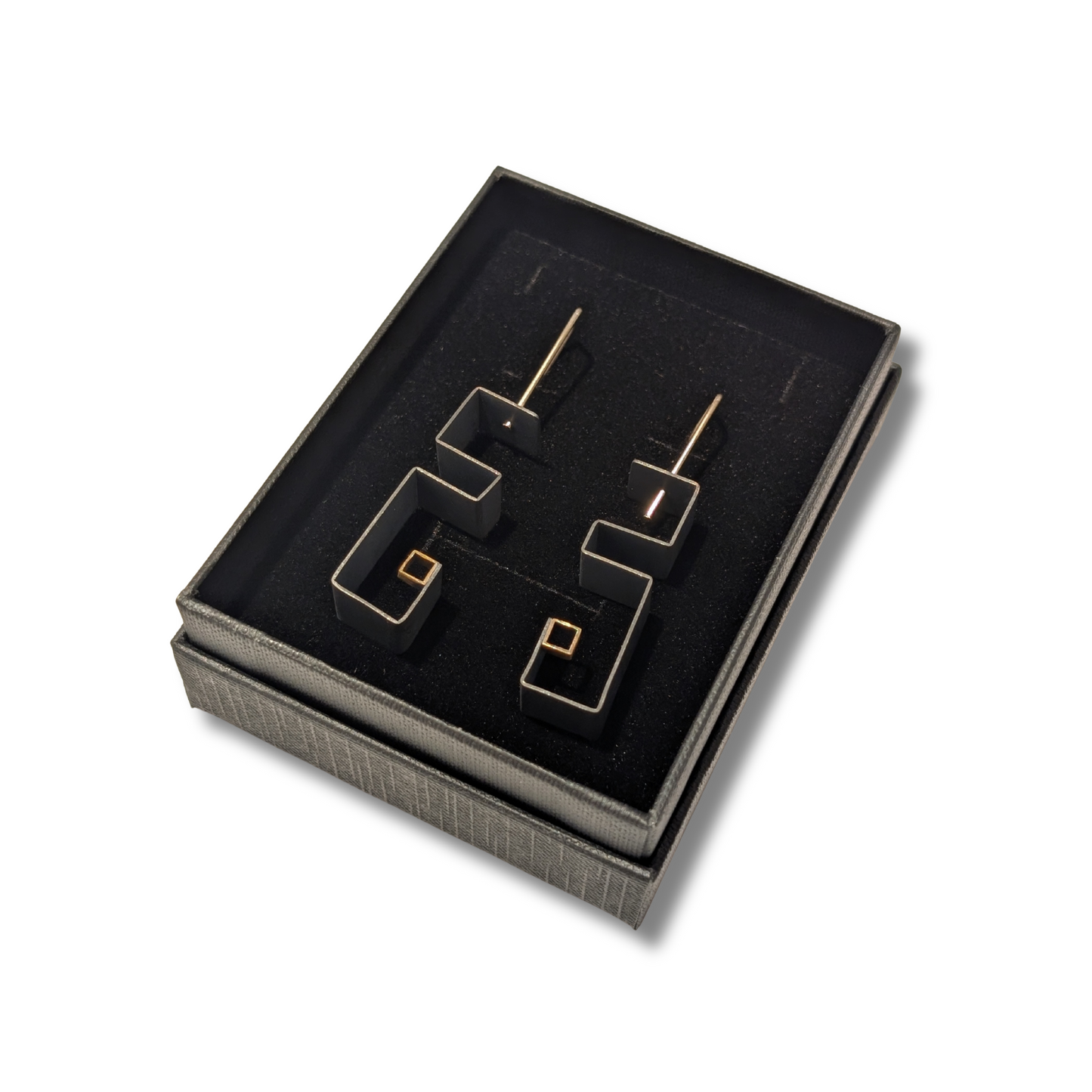 Gabi Harris Earrings | Folded Cube #2