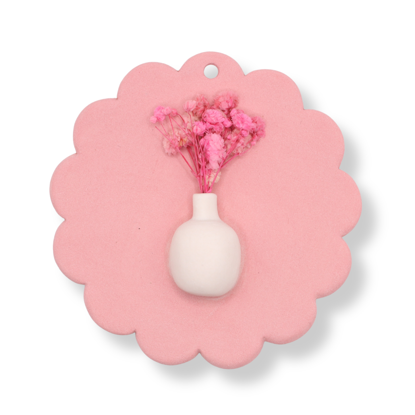 Illy's Wall Porcelain Cookie Wall Vase | Pink #1