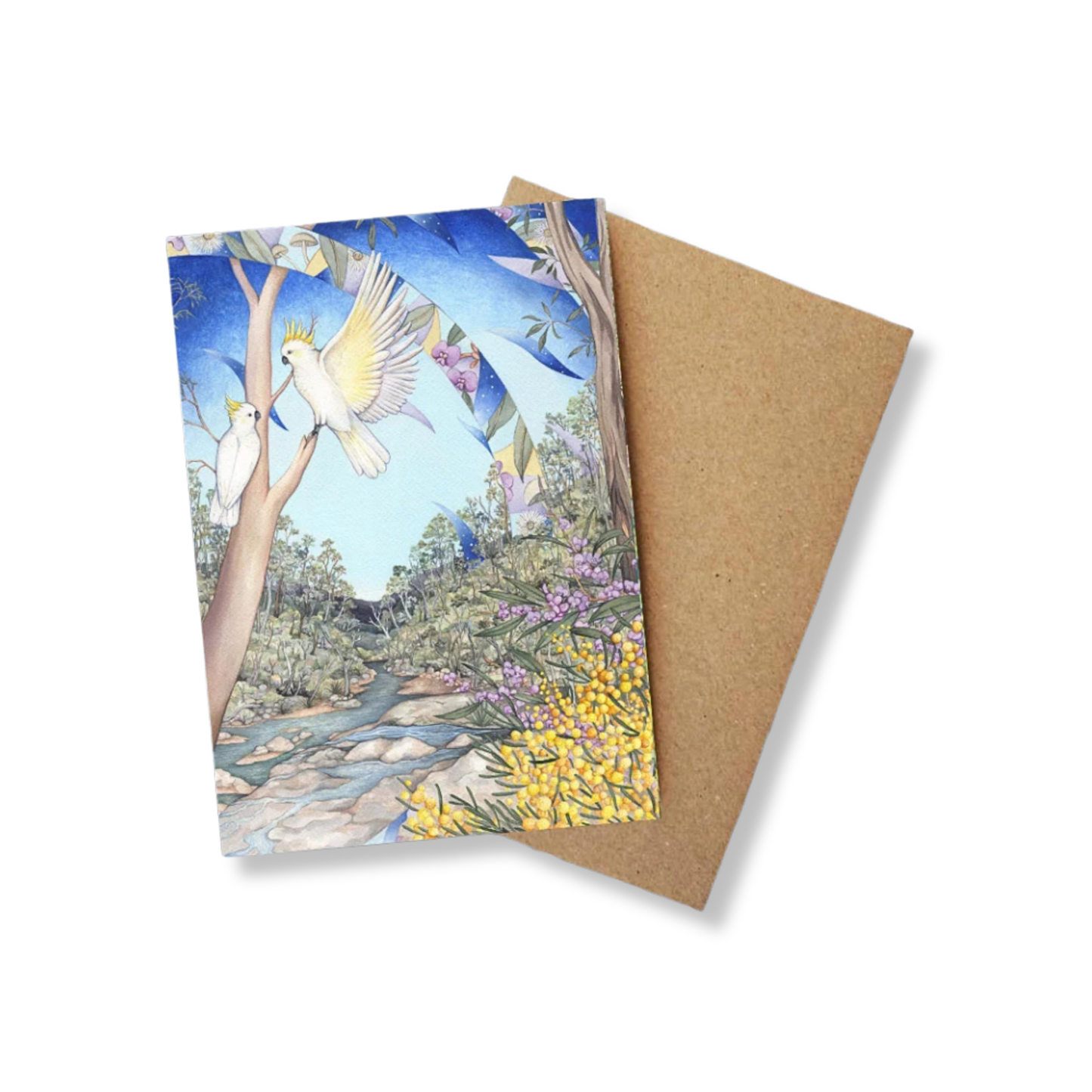 Ingrid Bartkowiak Greeting Card | Sulphur-Crested Cockatoos