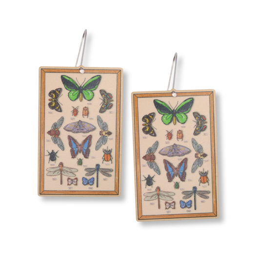 Busy Head Earrings | Insect Collection Dangles