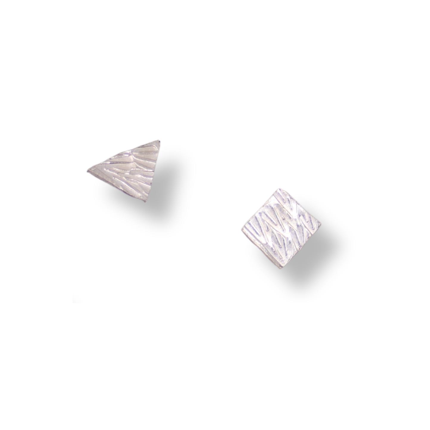 Jewellery by Xiao Earrings | Textured Studs #8