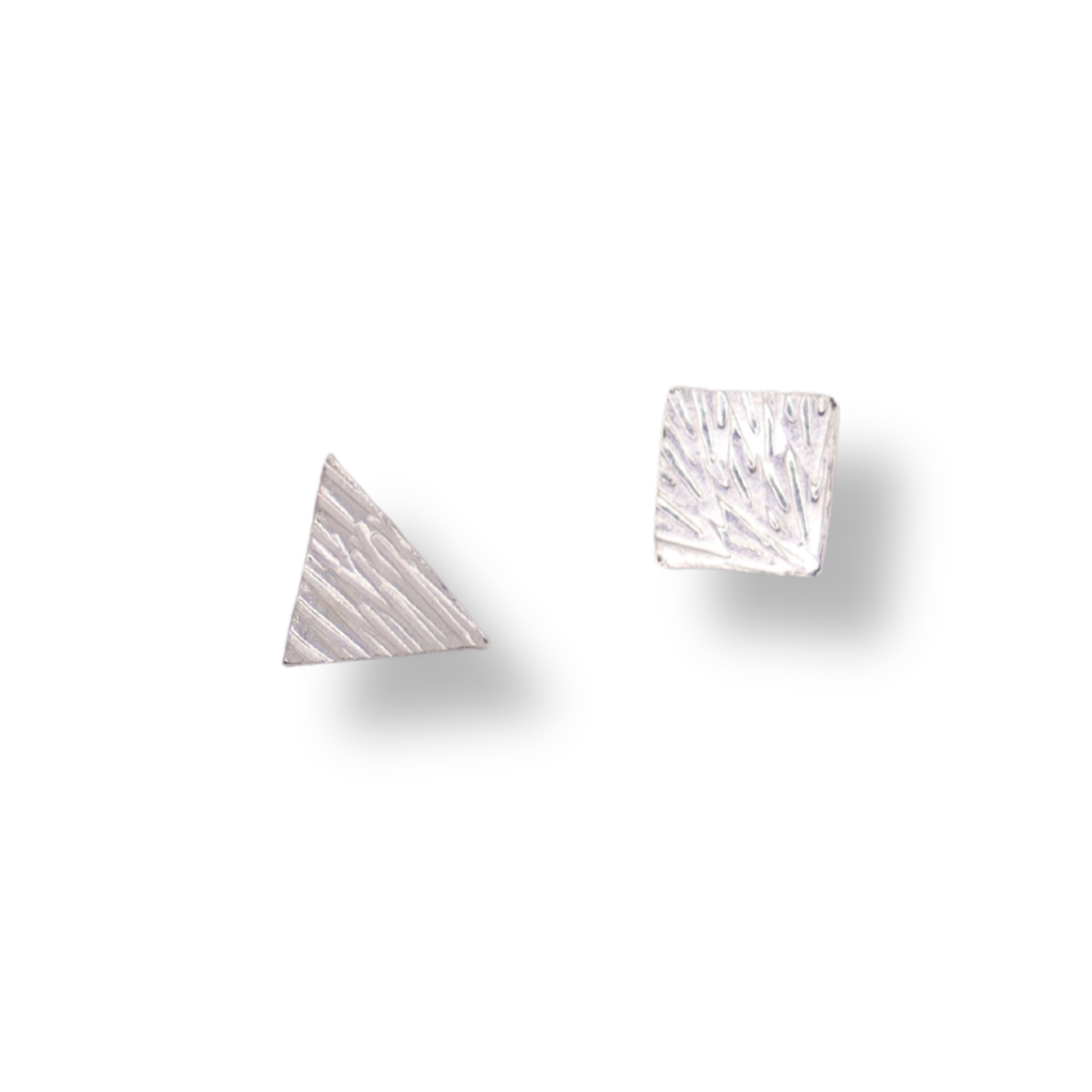 Jewellery by Xiao Earrings | Textured Studs #9
