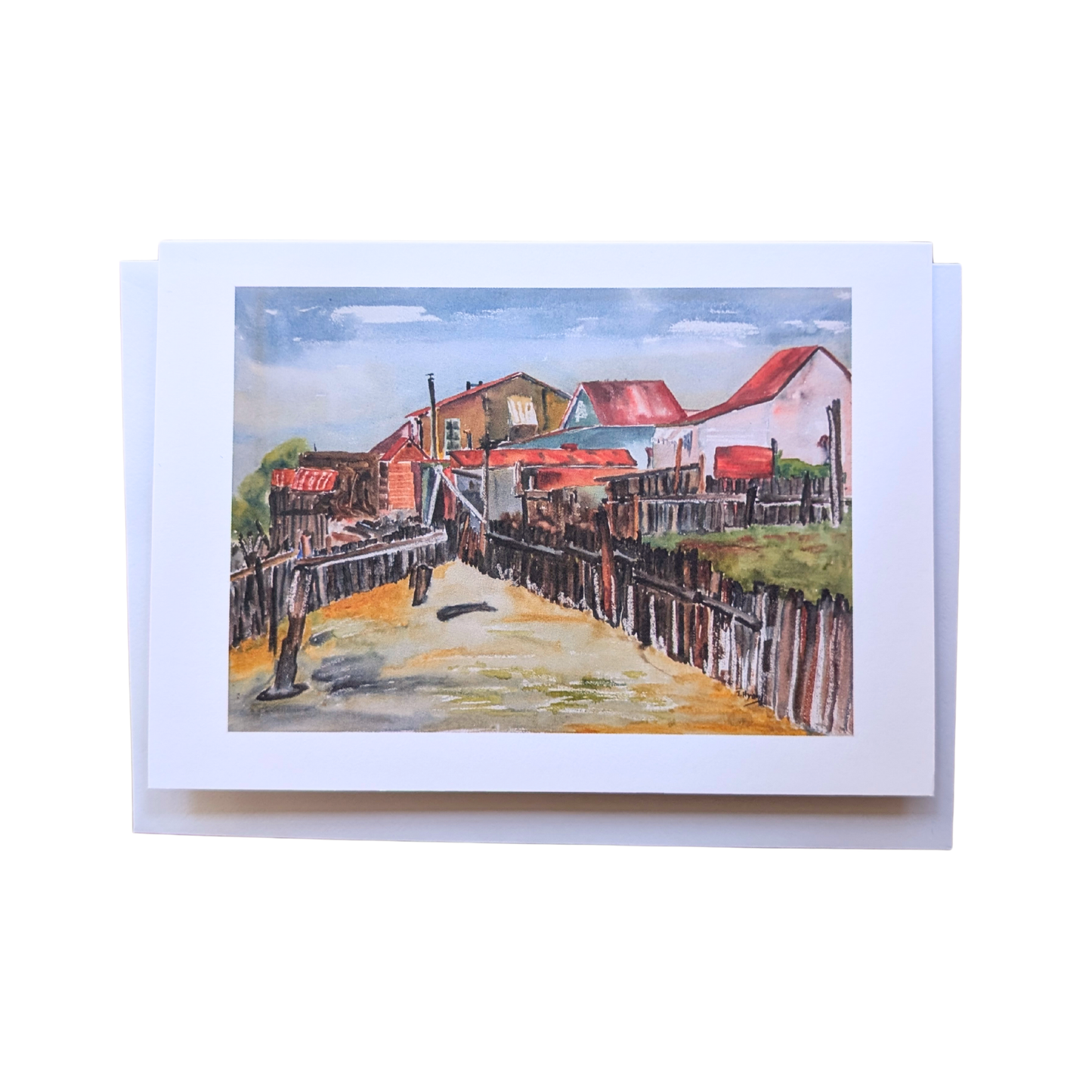 Joyce Hyam Greeting Card | Jackson's Estate Back Yards