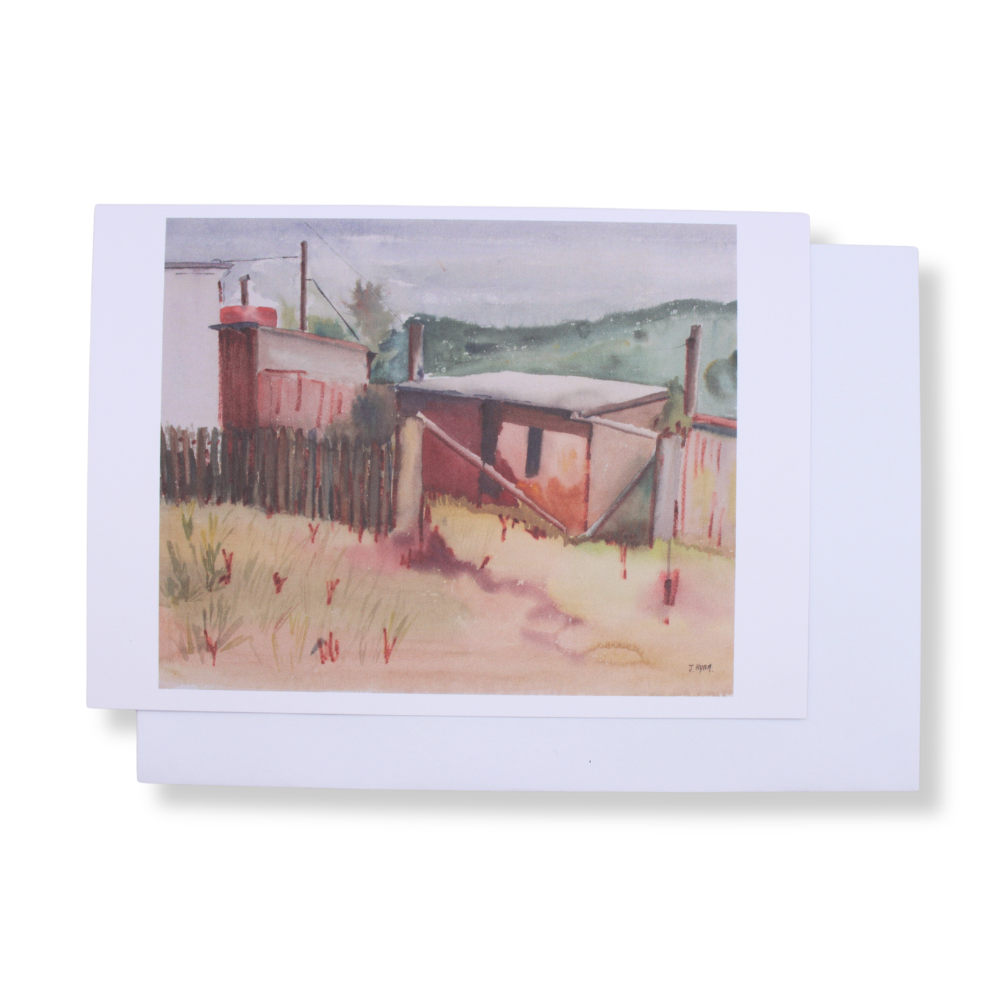 Joyce Hyam Greeting Card | Car Crate Dwelling, Jackson's Estate