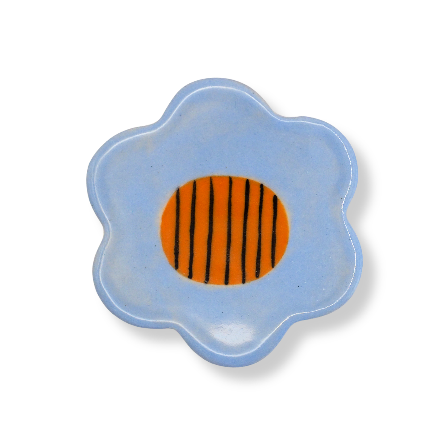 Kathy Gardiner Brooch | Blue Poppin Poppies