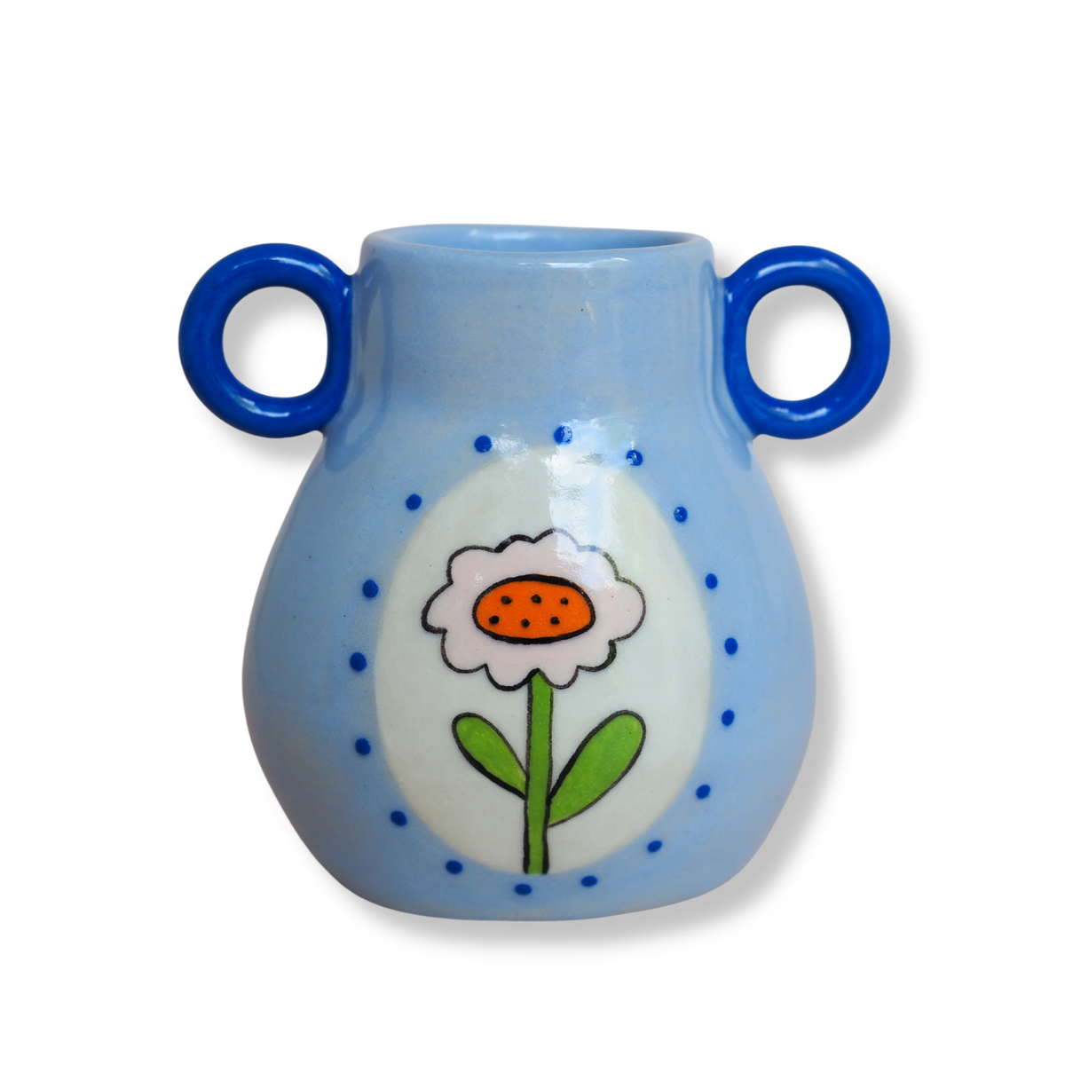 Kathy Gardiner Floral Bud Vase | Single Flower Light Pink