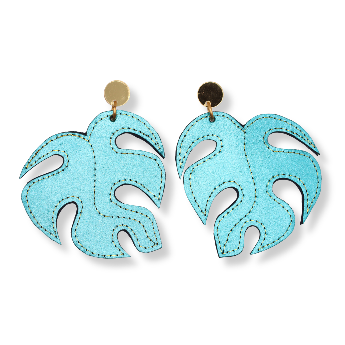 Kimi Schieren Earrings | Monstera