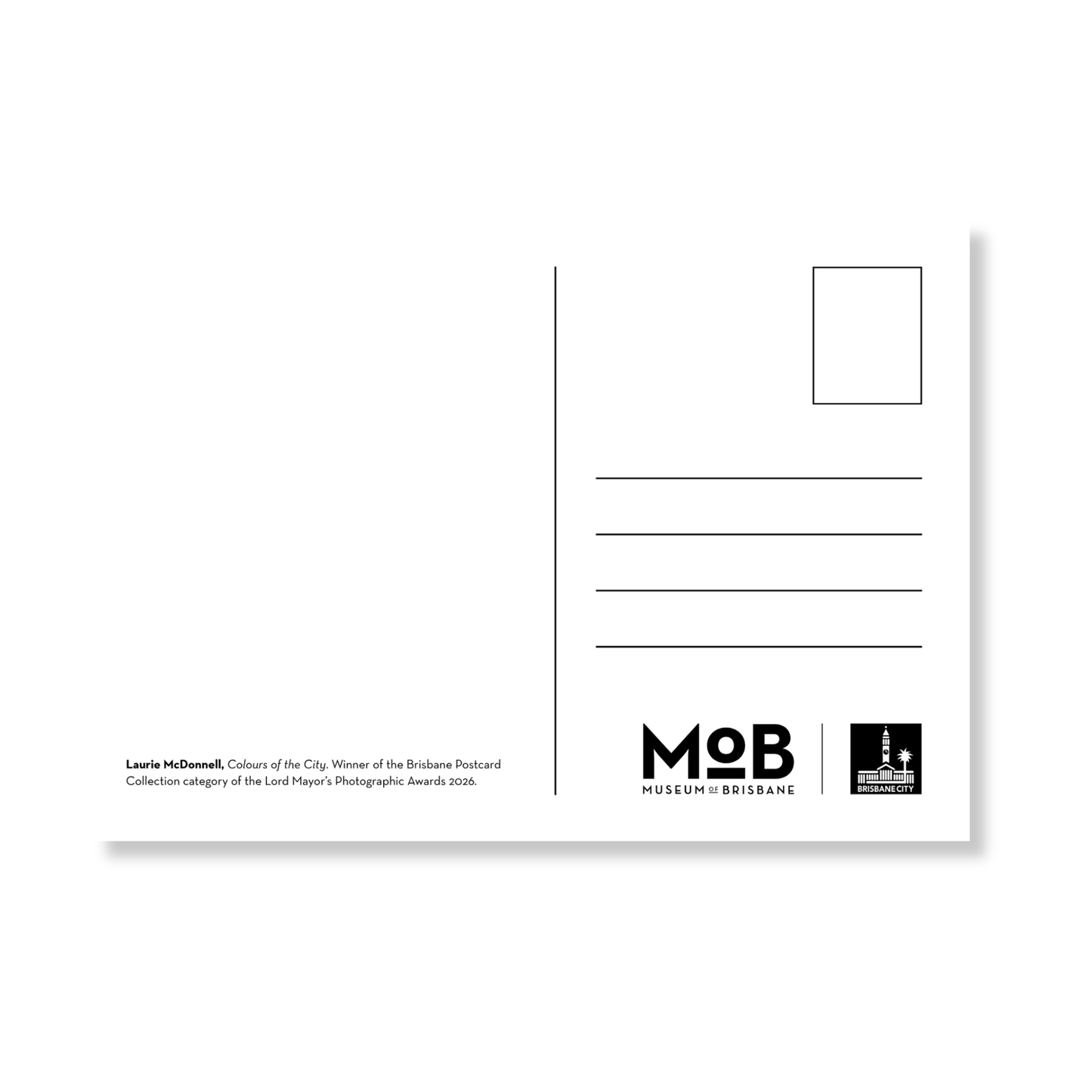 Laurie McDonnell Postcard | Colours of the City
