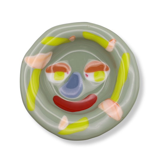 Lawn Bowls Glass Bowl | Mint Face