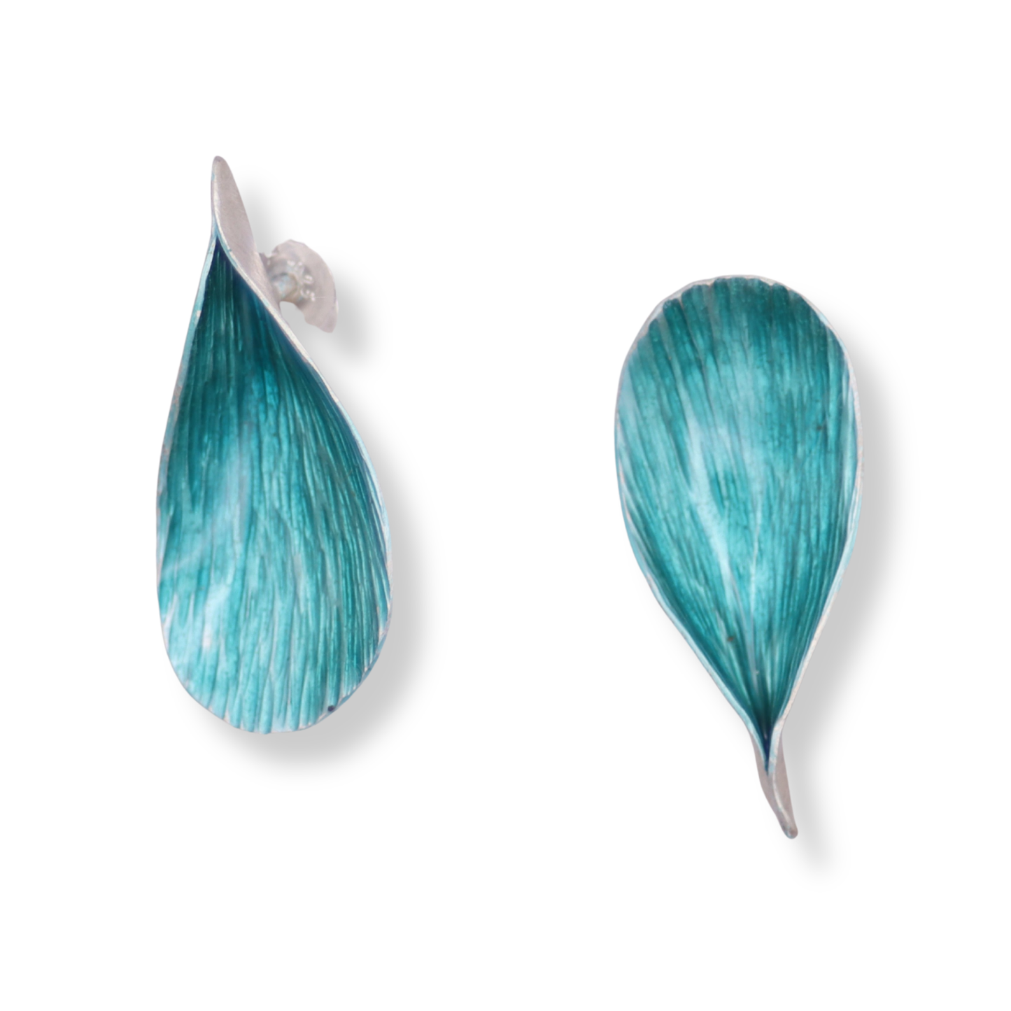 Mari Hirata Earrings | Asymmetrical Flitter Studs Beryl