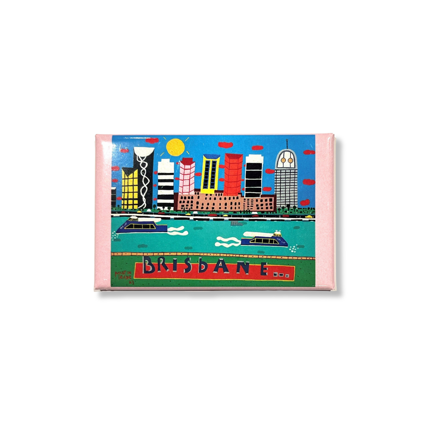 Martin Edge Magnet | Brisbane City Cats