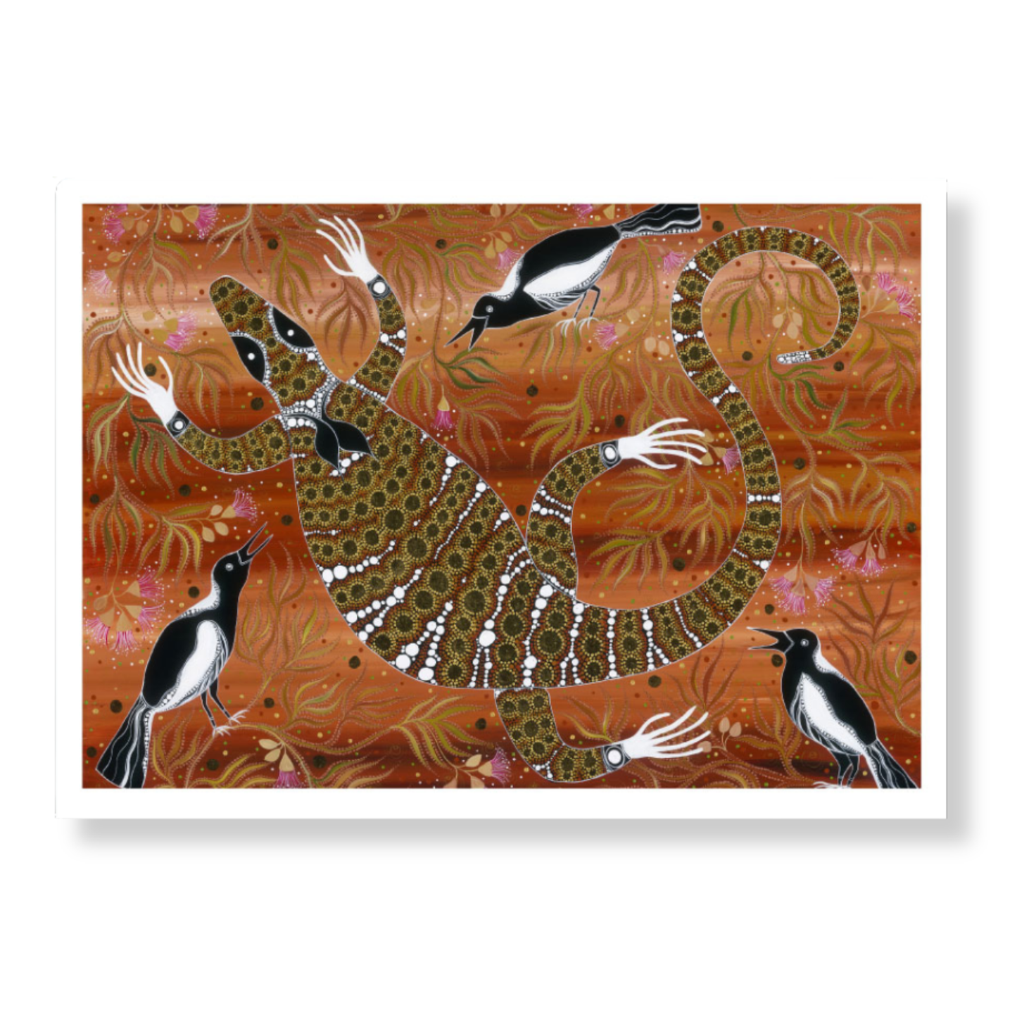 Melanie Hava Print Medium | Attack of the Magpies