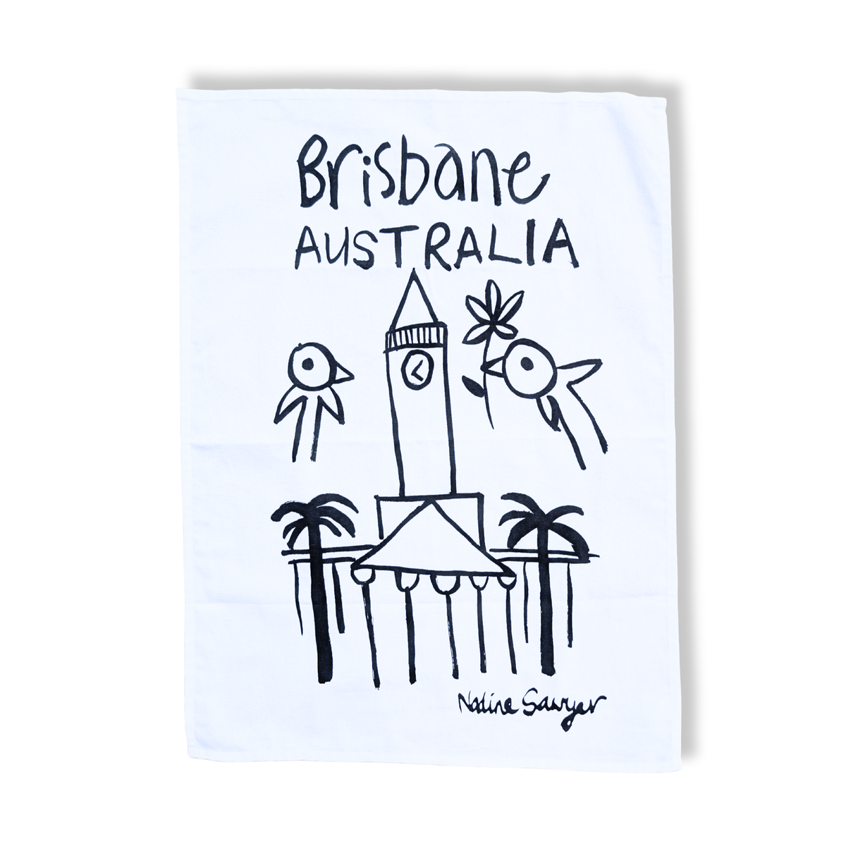 Nadine Sawyer Tea Towel | Brisbane
