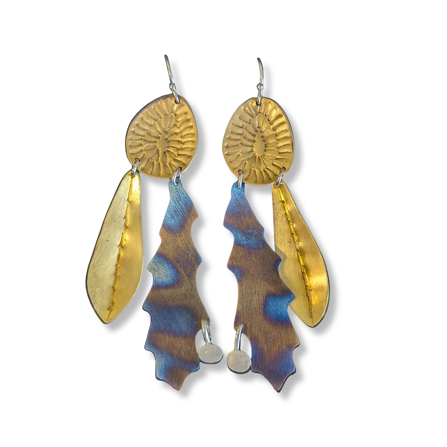 Nicole Jakins Earrings | Hakea with Leaf