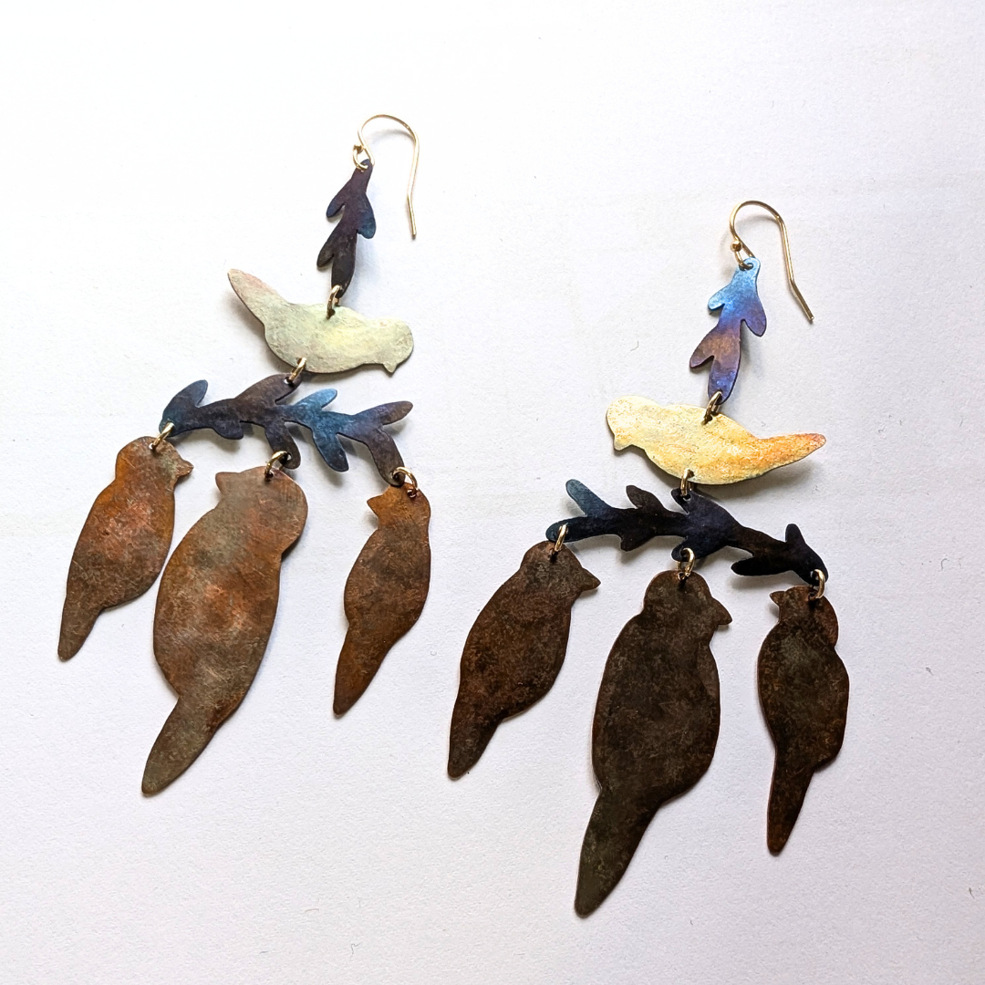 Nicole Jakins Earrings | Birds of the Bush