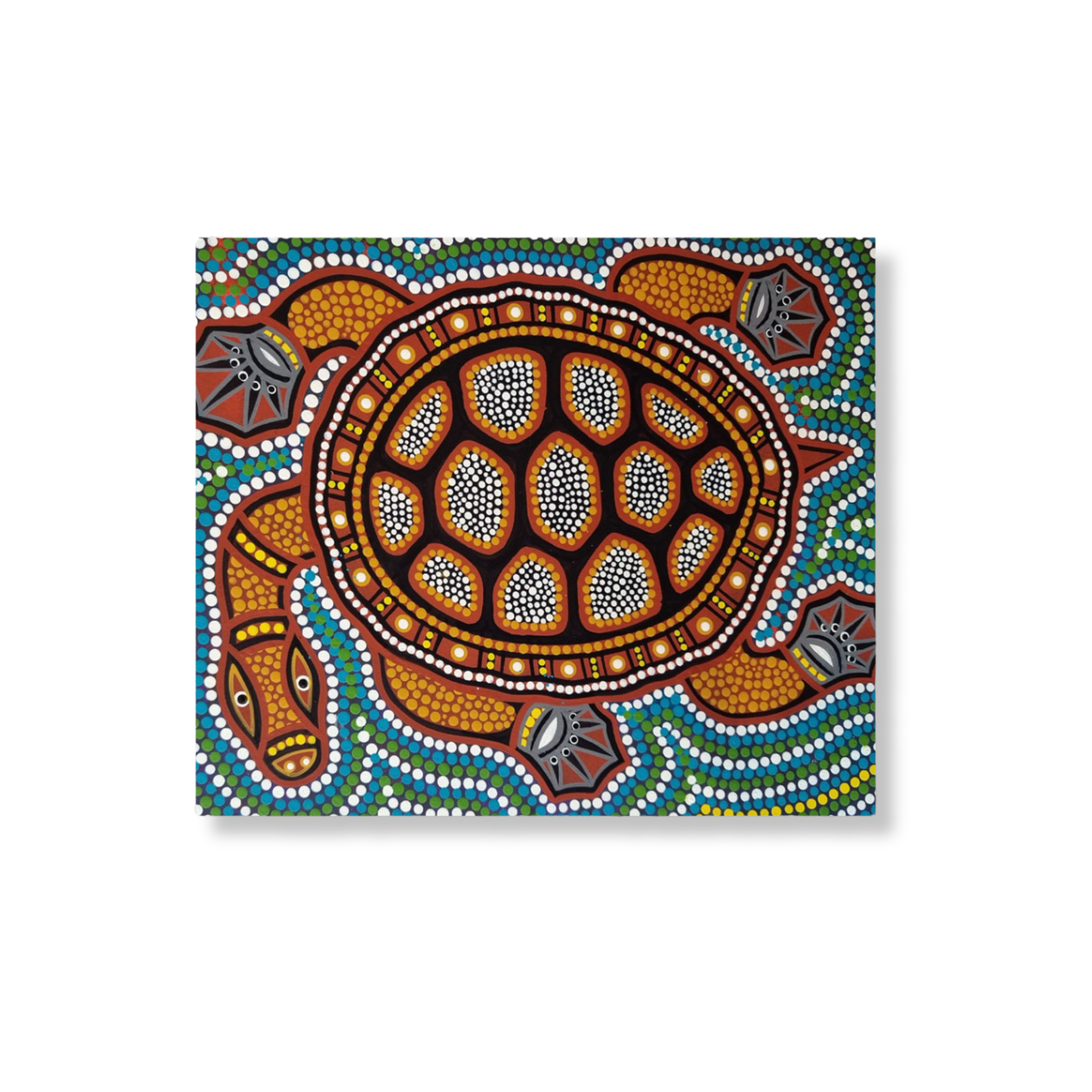 Oral James Roberts Greeting Card | Sea Turtle