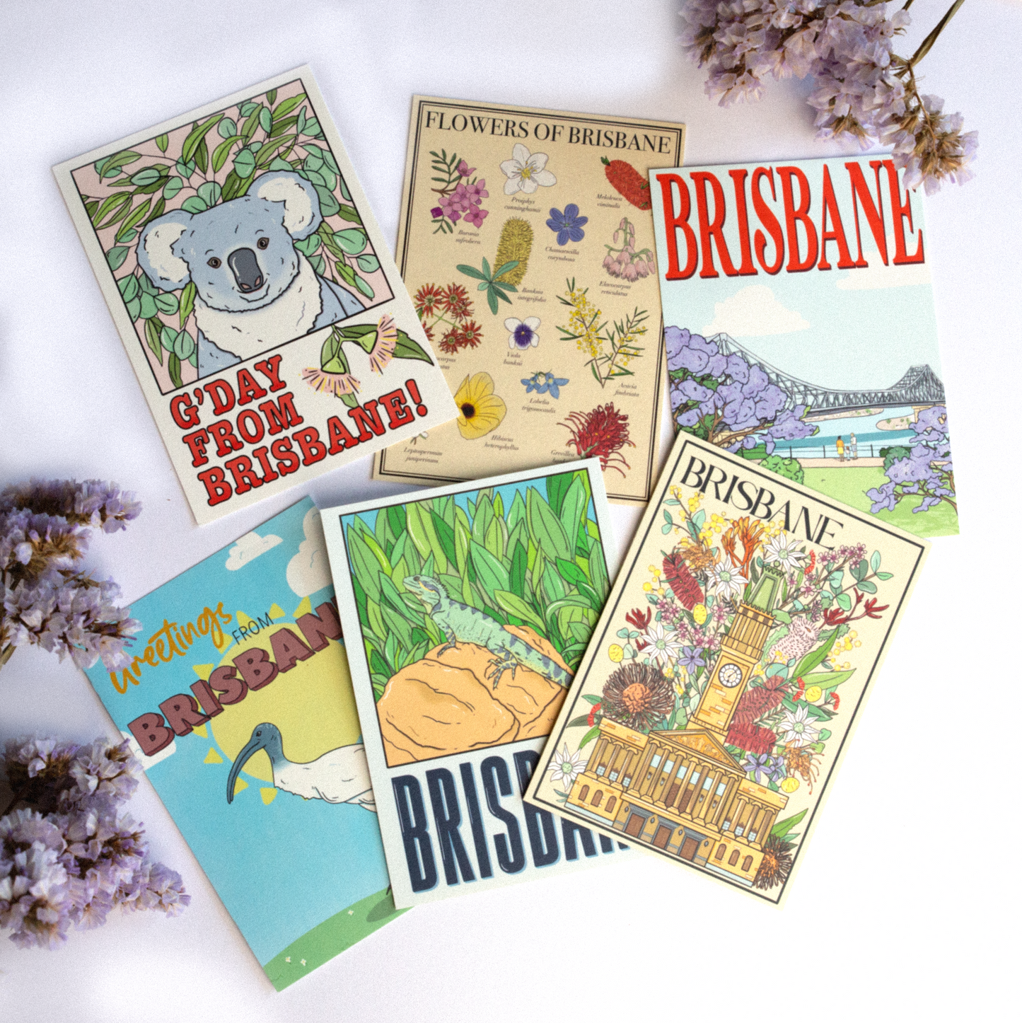 Busy Head Postcard | Story Bridge