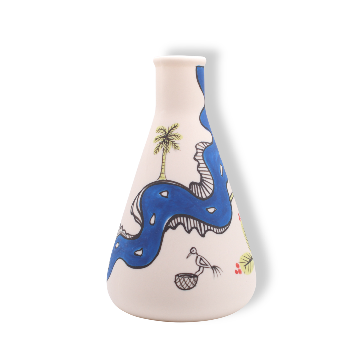 Ronelle Clarke River Flask Vase