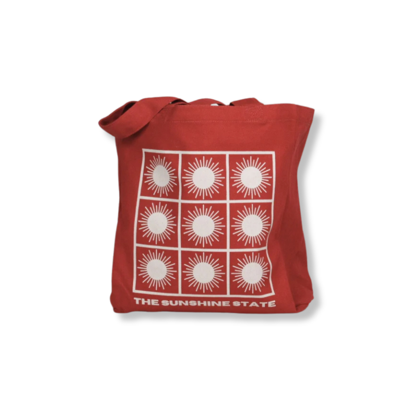 The Modern Souvenir Shop Sunshine Tote Bag | Red