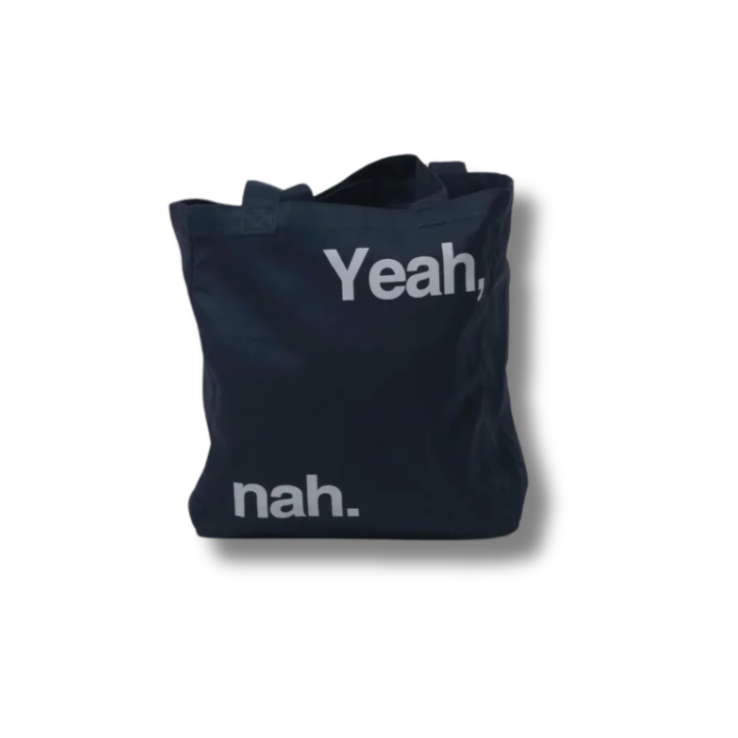 The Modern Souvenir Shop Yeah, Nah Tote Bag | Navy