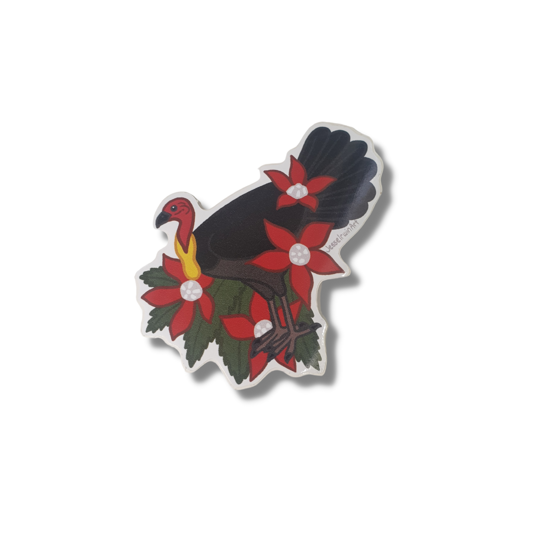 Jesse Irwin Sticker | Bush Turkey