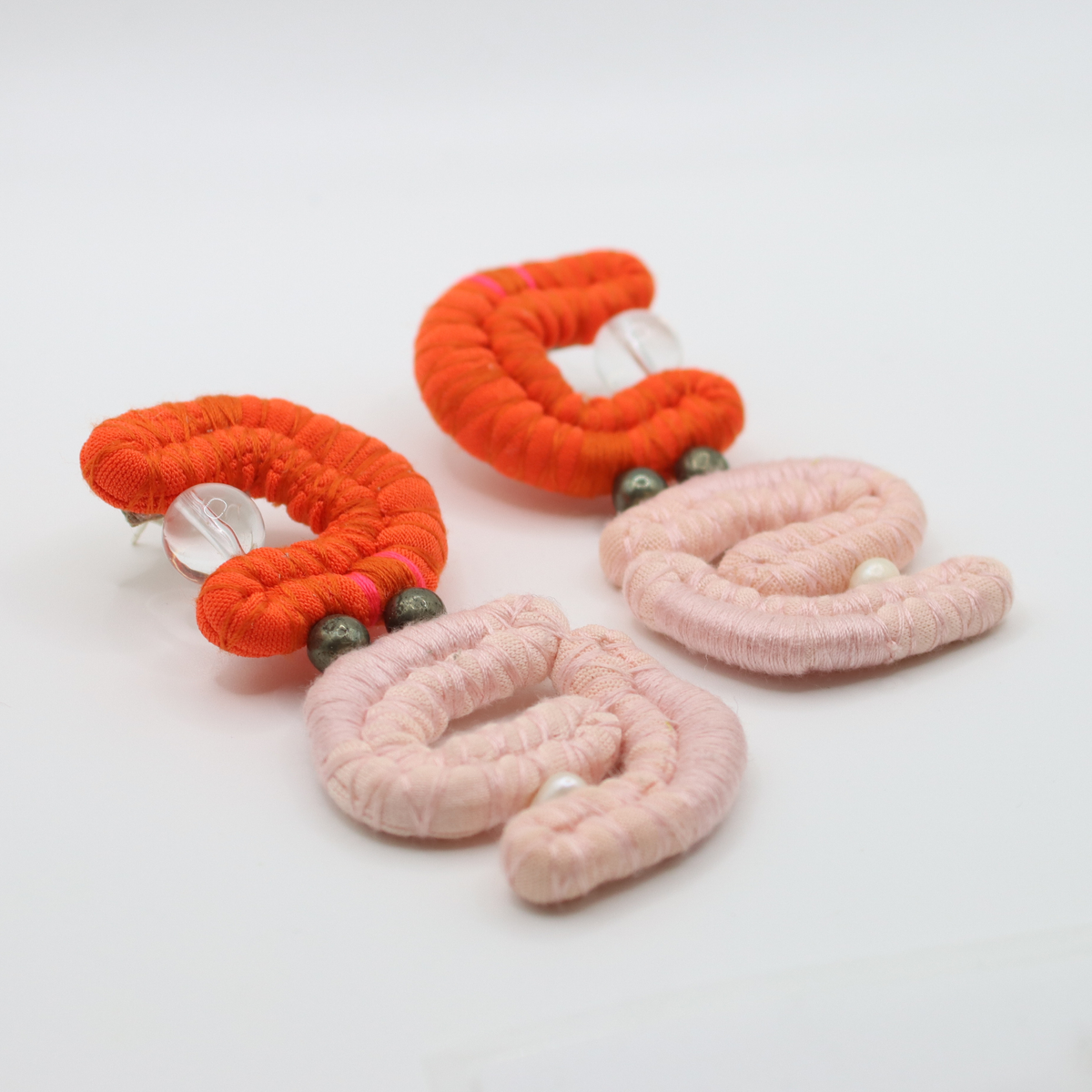 Ruby Phyllis Sculptural Earring #810