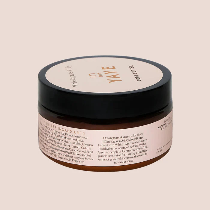 Yaye Body Butter Mini 50 ml | White Cypress & Lily