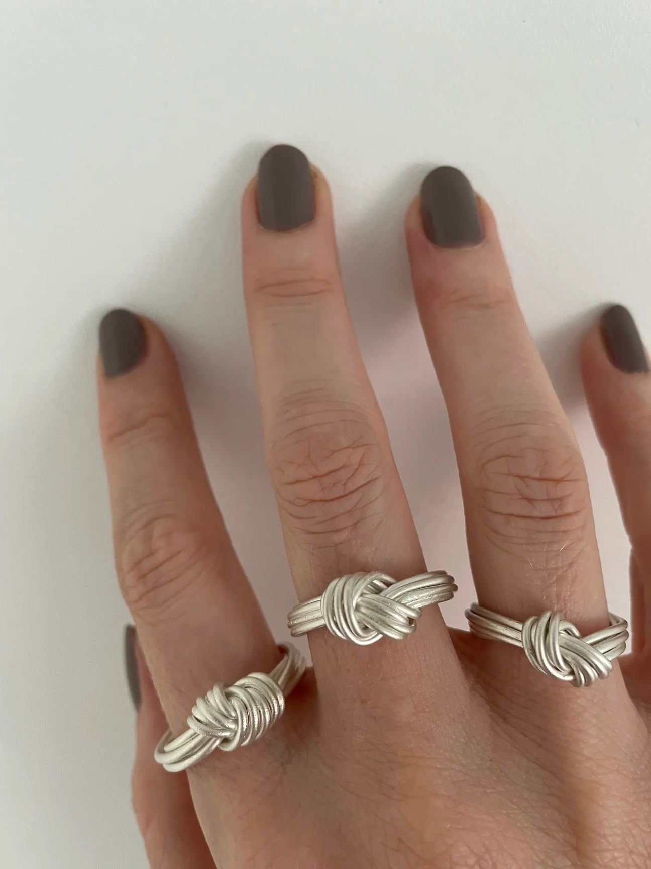 Draper Jewels Sterling Silver Pasta Ring Extra Grande