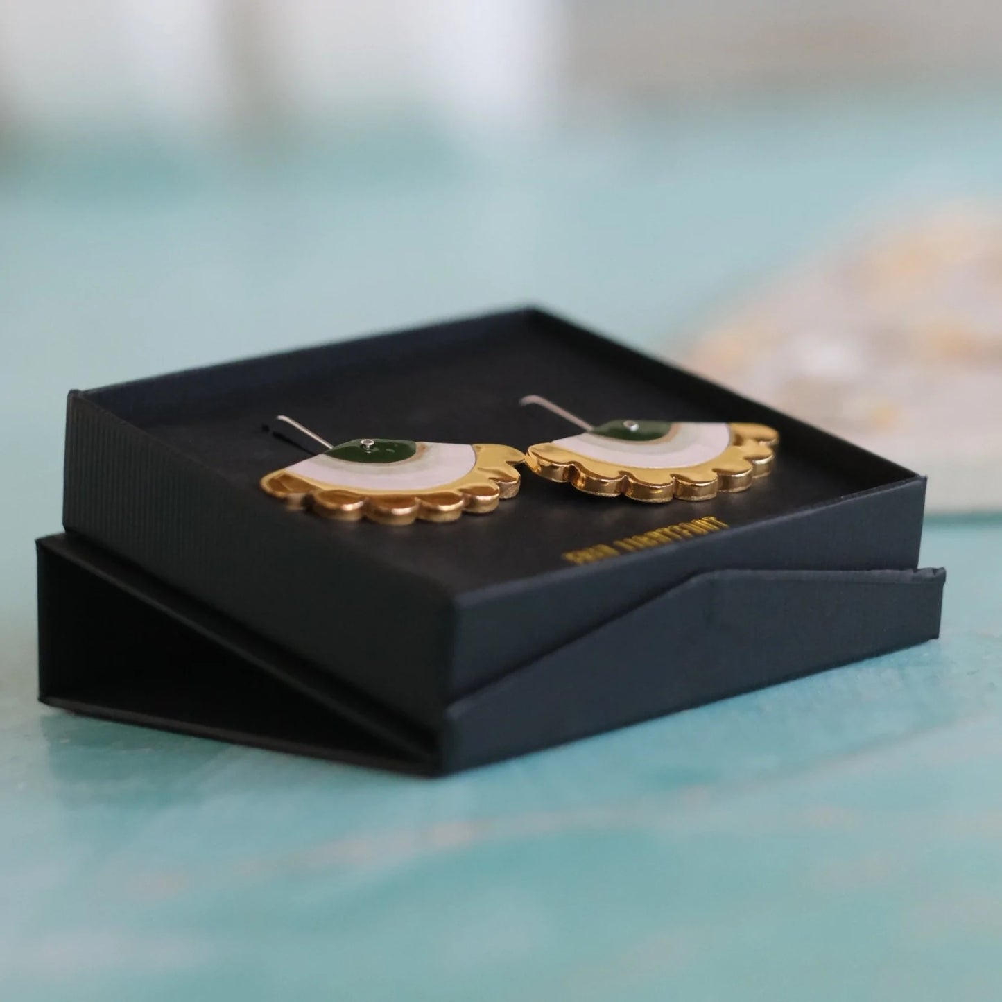 Erin Lightfoot Scallop Drop Earrings