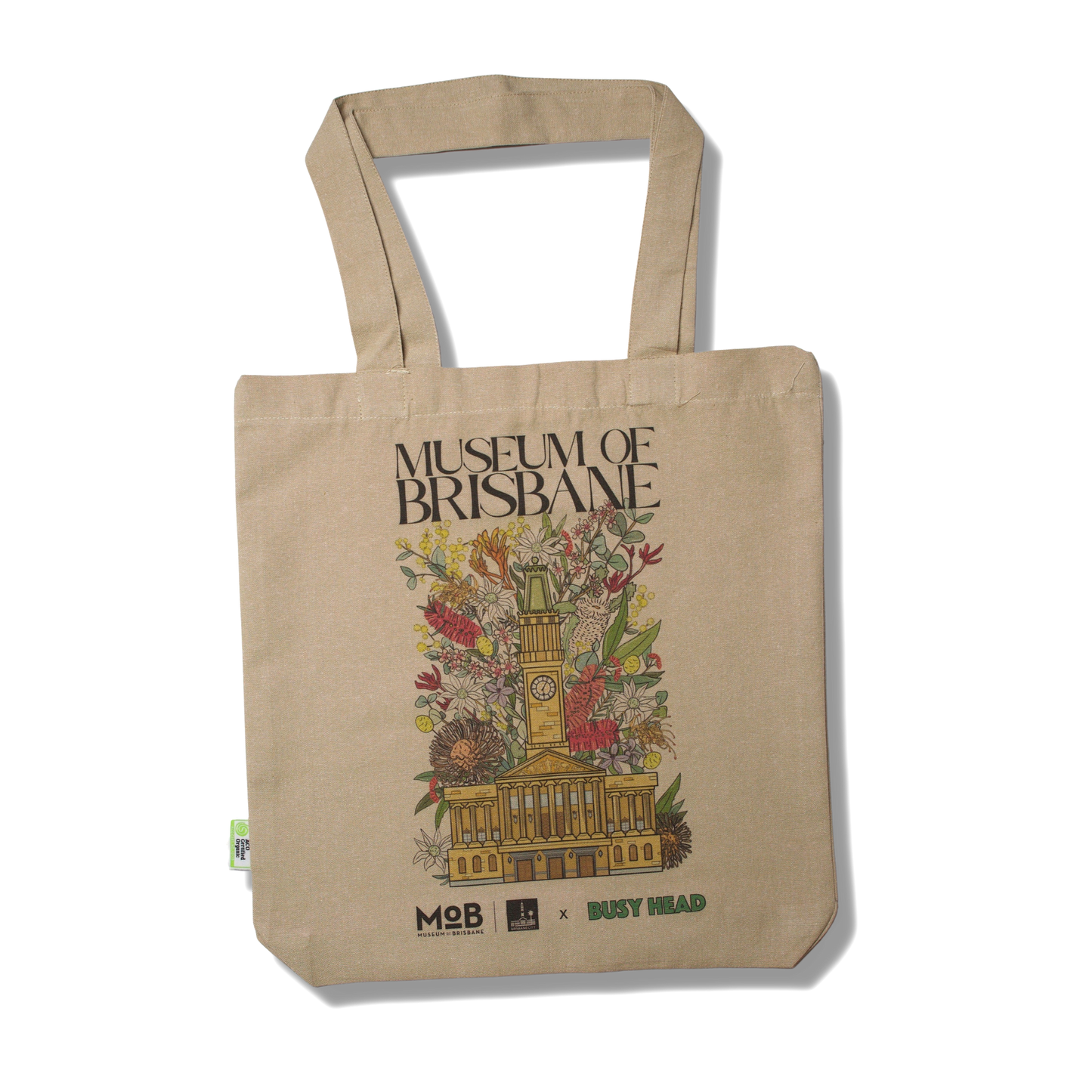MoB x Busy Head Tote Bag | Brisbane City Hall