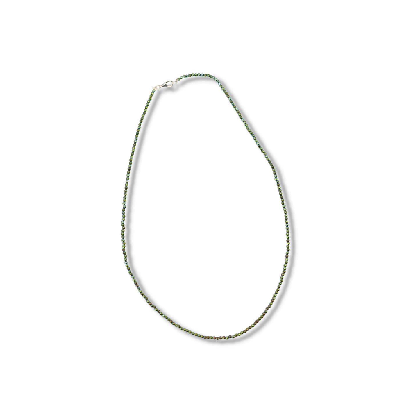 Draper Jewels Necklace | Green Hematite Sparkle