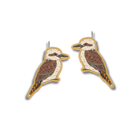 Busy Head Earrings | Kookaburra Dangles