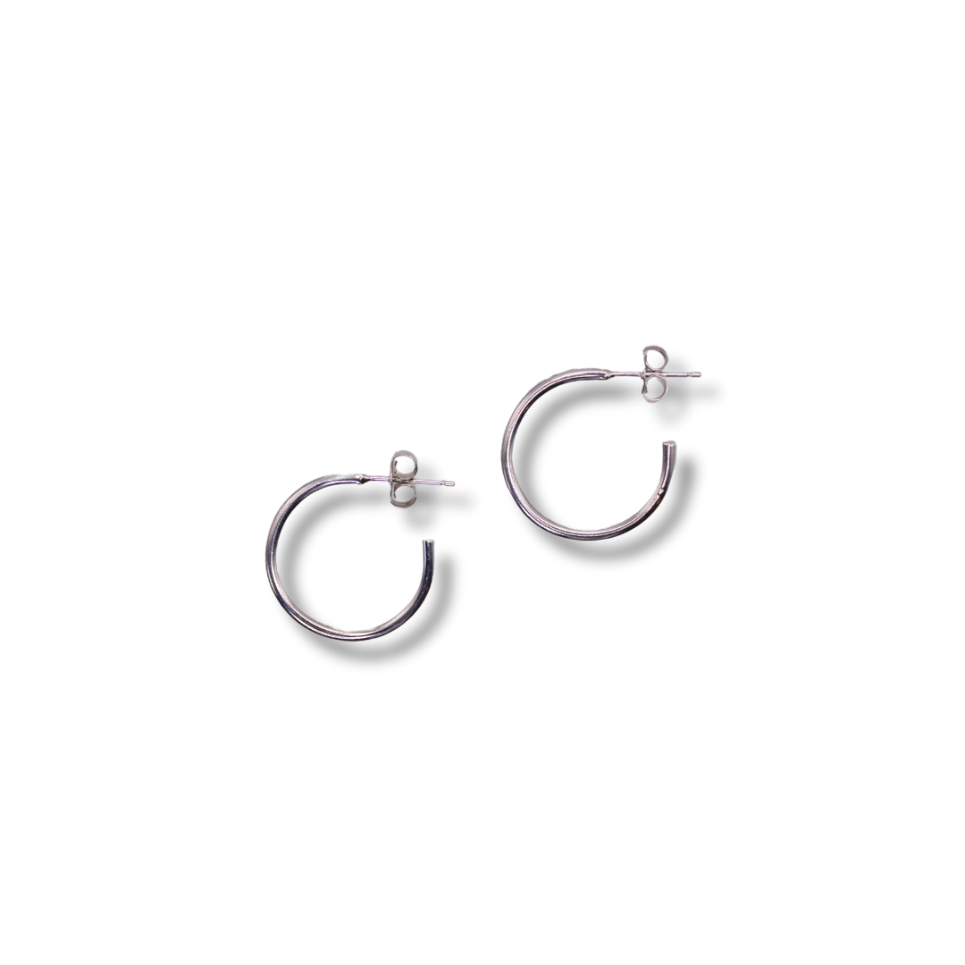 By Cath Earrings | Small Smooth Hoops