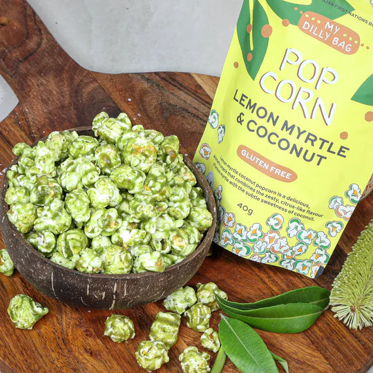 My Dilly Bag | Lemon Myrtle and Coconut Popcorn