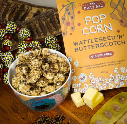My Dilly Bag | Wattleseed 'n' Butterscotch Popcorn