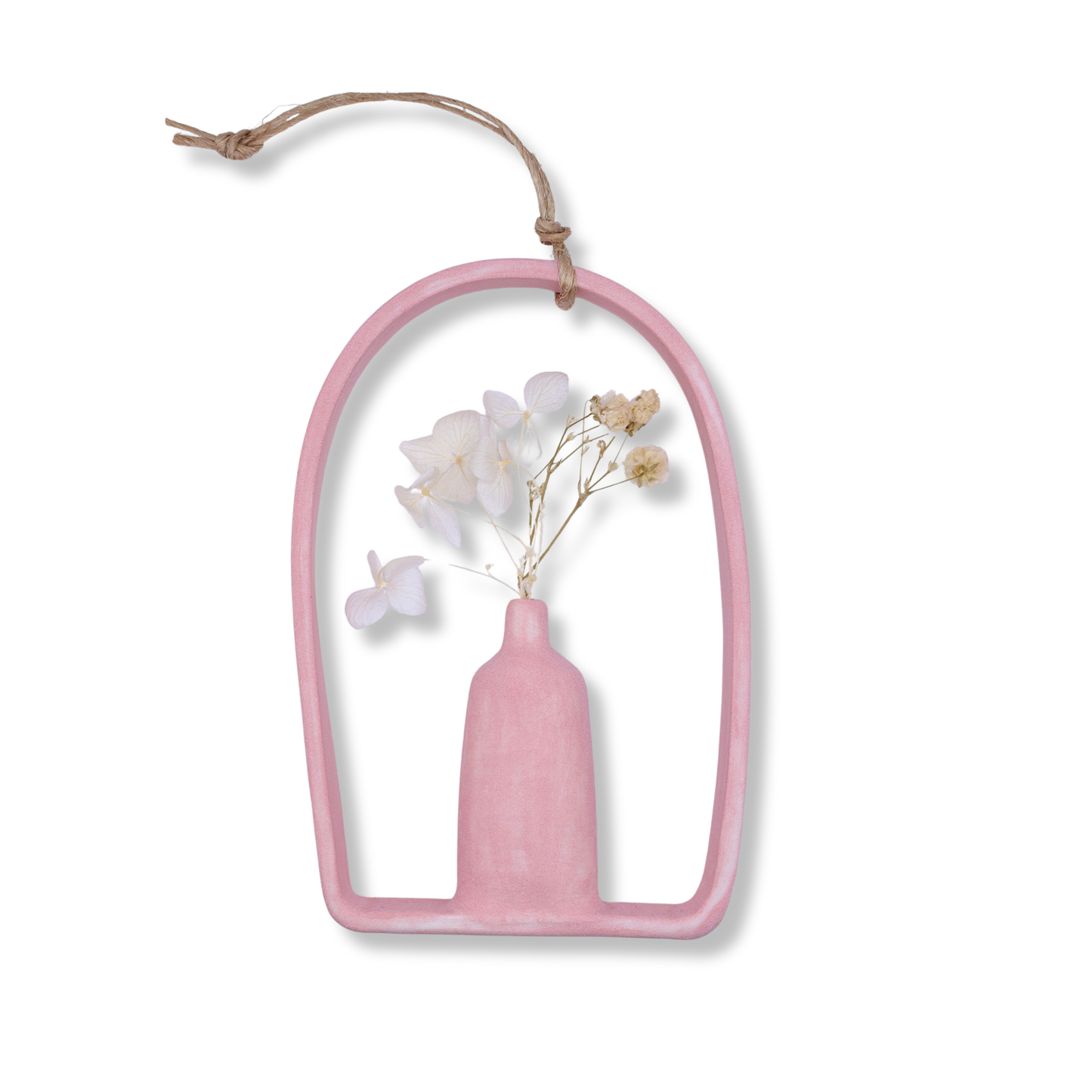 Illy's Wall Single Frame Vase | Baby Pink