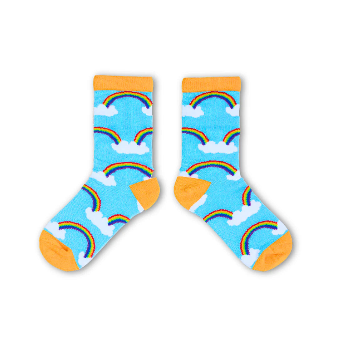 Spencer Flynn Socks | Rainbows - Kids 4-6 years